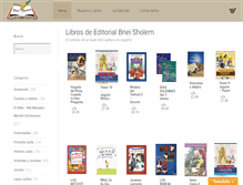 Tablet Screenshot of bneisholem.com.ar